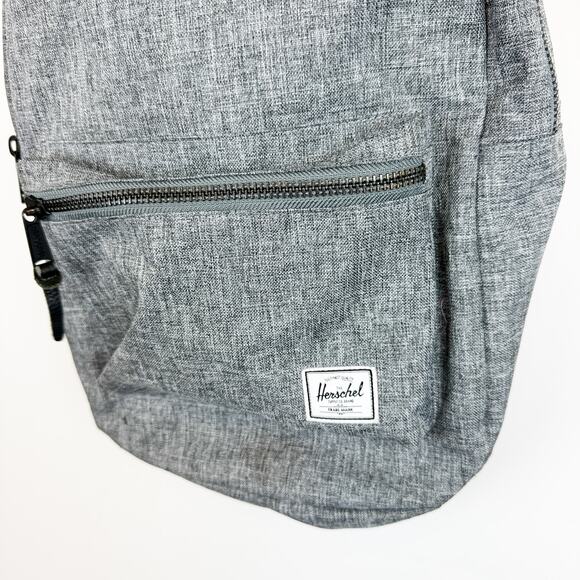 Herschel Gray Settlement Backpack Raven Crosshatch - Picture 2 of 8